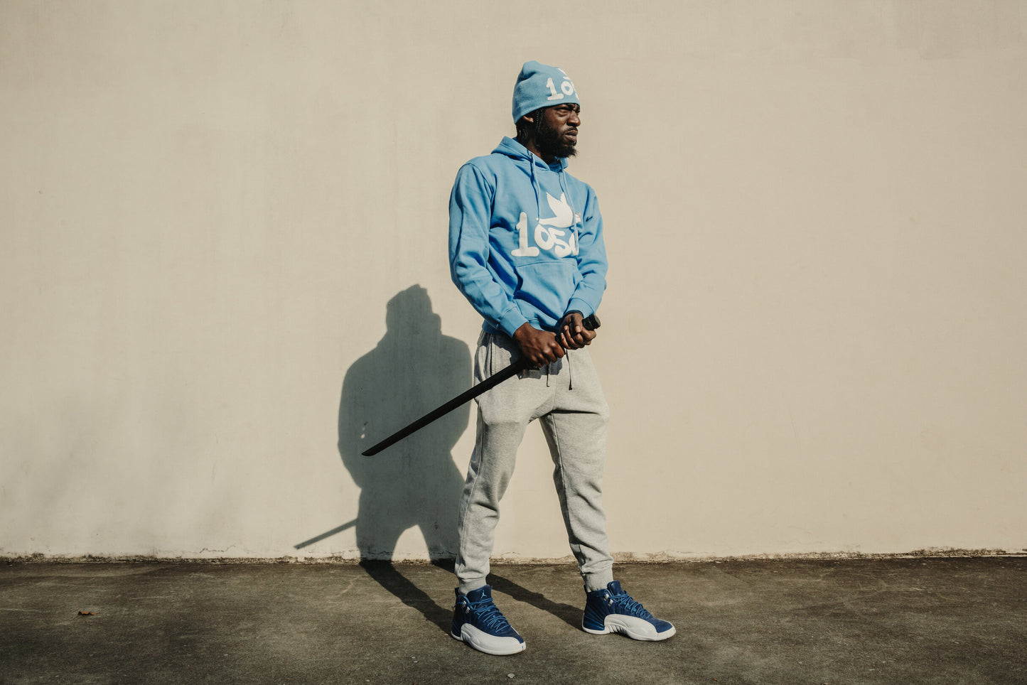 Dove Bird Hoodie Sky Blue