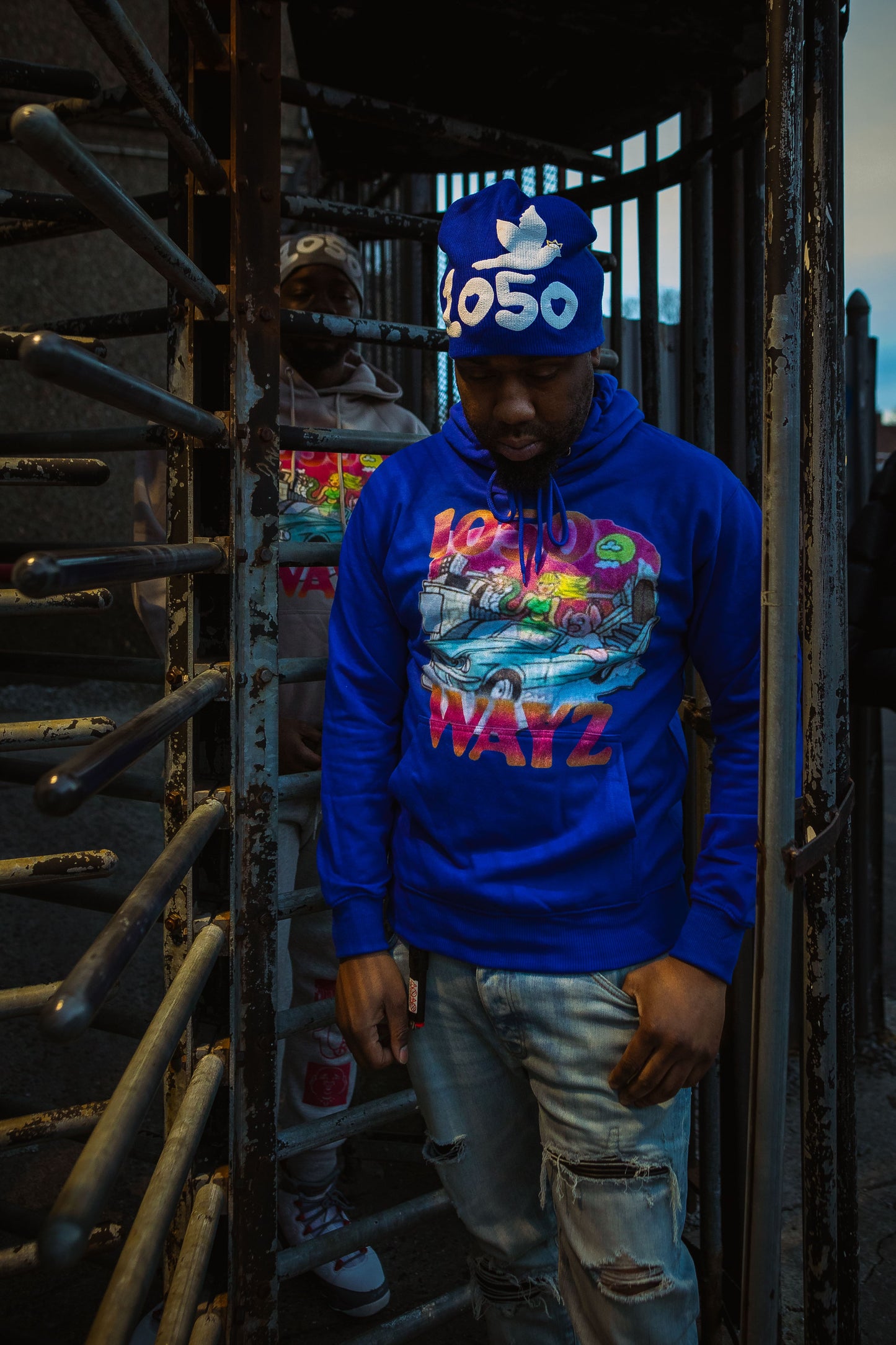 Summer Time Sadness Hoodie Blue