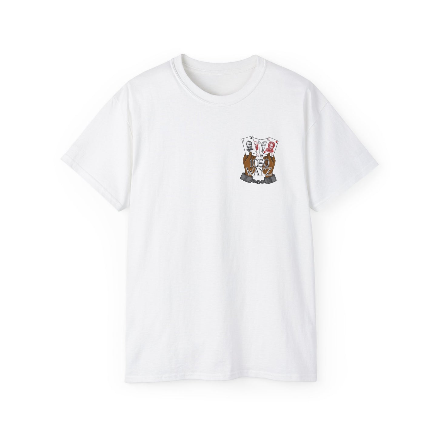 Playing Cards T-Shirt White