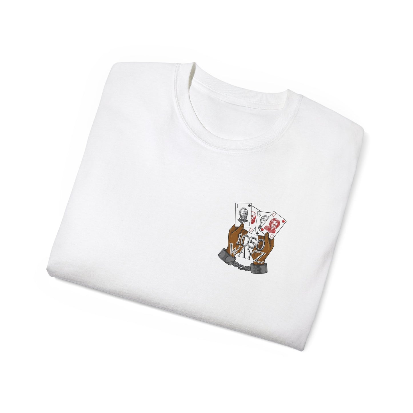 Playing Cards T-Shirt White