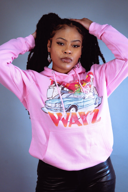 Summer Time Sadness Hoodie Pink